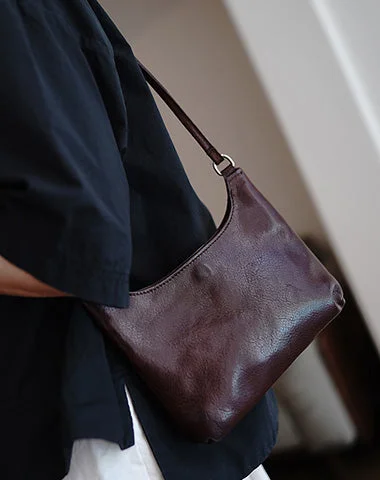 Essentials On Sale Vintage Coffee Womens Small Saddle Shoulder Bag Small Side Bag Crossbody Purse for Ladies Classic Totes, Exclusive Deals