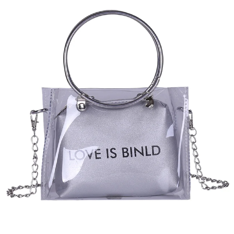 Vintage-Inspired Trend Women Transparent Crossbody Bag Chic Bags, Shop Now