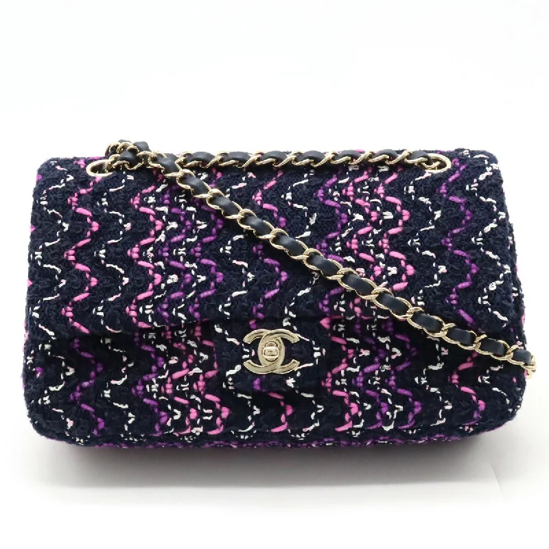 Save Big Chanel Tweed Leather Chain Shoulder Bag Everyday Bags, Budget-Friendly