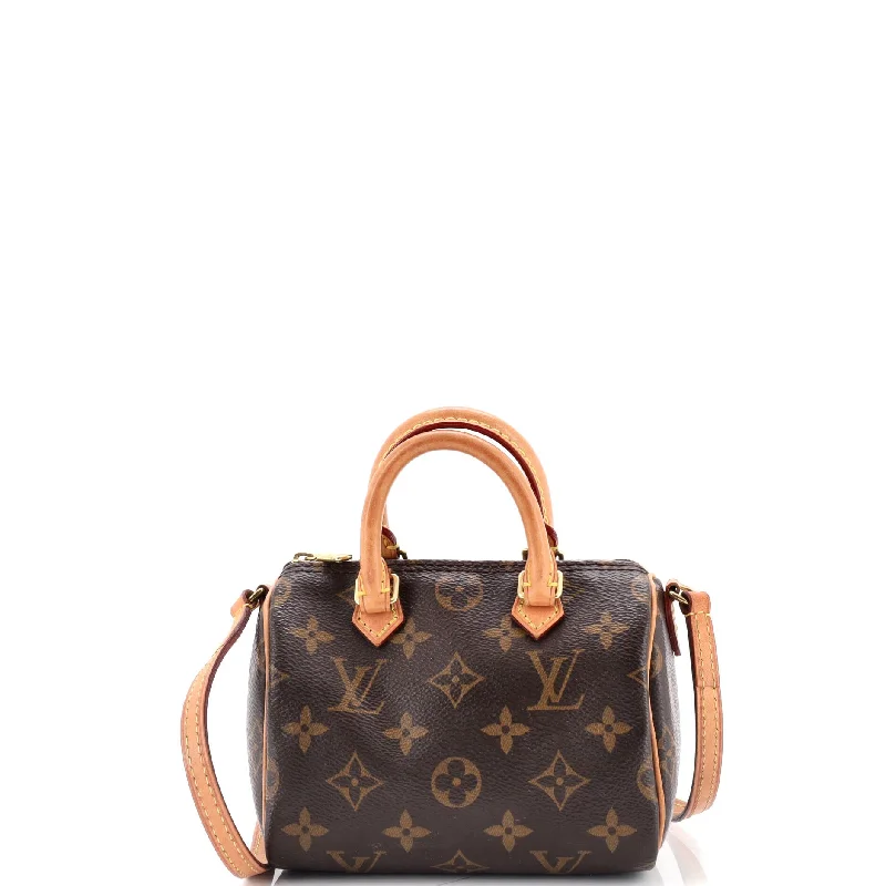Unleash Your Trend Driven Style Speedy Bandouliere Bag Monogram Canvas Nano Must-Have Bags, Big Discounts