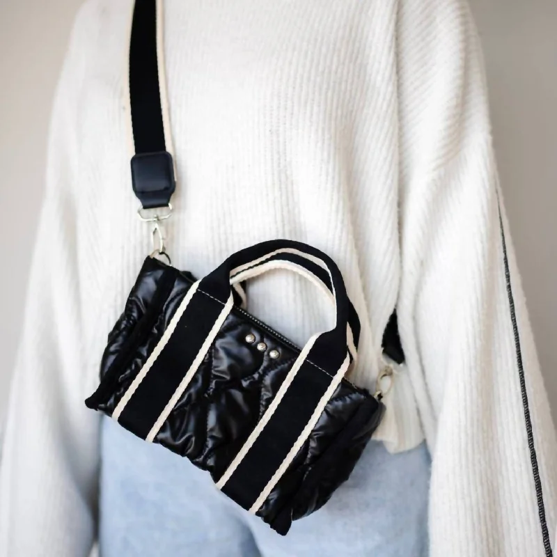 Cyber Monday Discounts On Bags Women's Mini Quilted Crossbody Bag In Shiny Patent Black Trendy Totes, Shop & Save Cyber Monday Discounts On Bags Women's Mini Quilted Crossbody Bag In Shiny Patent Black Trendy Totes, Shop & Save