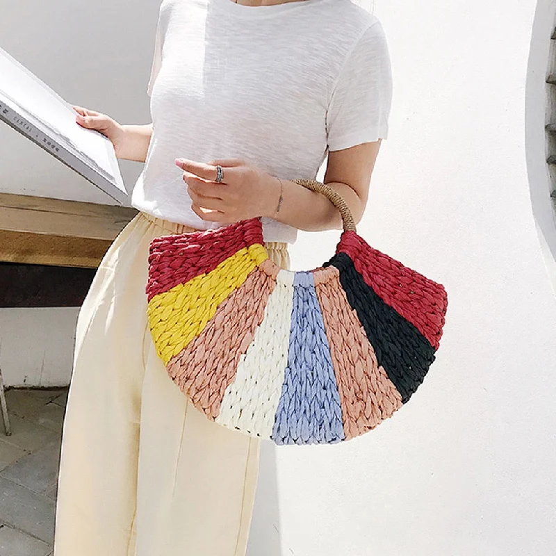 Rustic Bags For Outdoor And Nature-Inspired Looks Summer Women Handbags Holiday Trendy Purses At Exclusive Promotional Rates Rustic Bags For Outdoor And Nature-Inspired Looks Summer Women Handbags Holiday Trendy Purses At Exclusive Promotional Rates