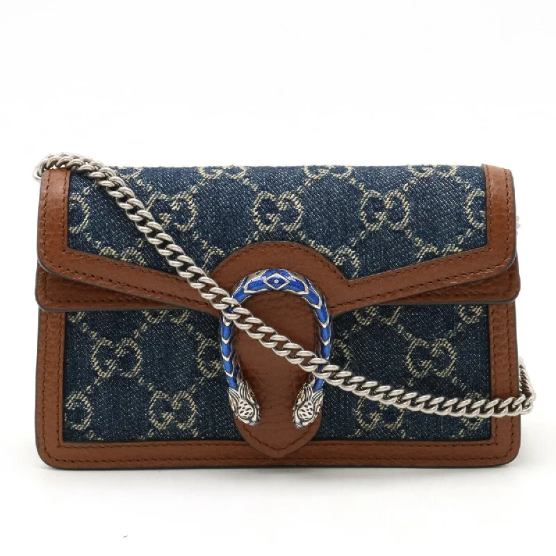 Exclusive Sale Gucci Dionysus GG Denim Mini Bag Trendy Bags, Huge Savings