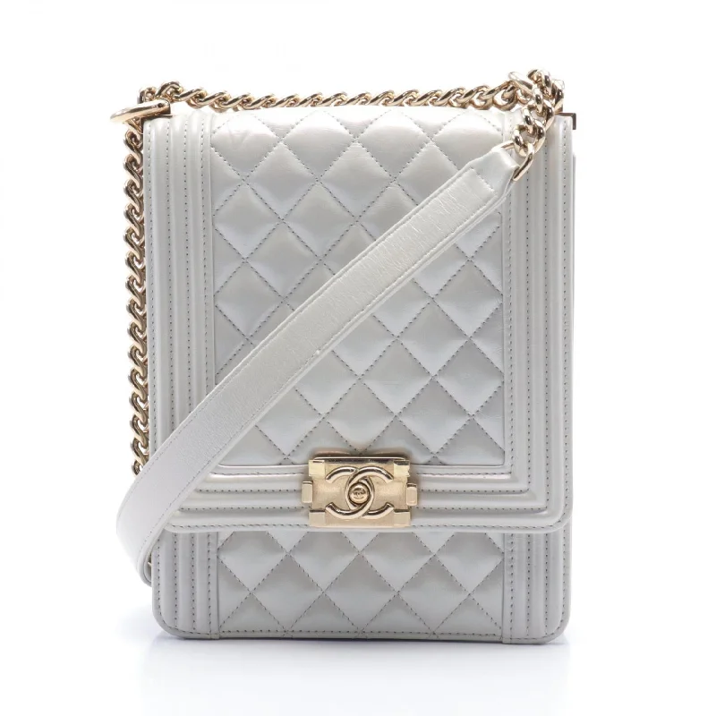 Discover Now Chanel Boy Matelasse Leather Shoulder Bag Upgrade Your Look With Our Bag Sale