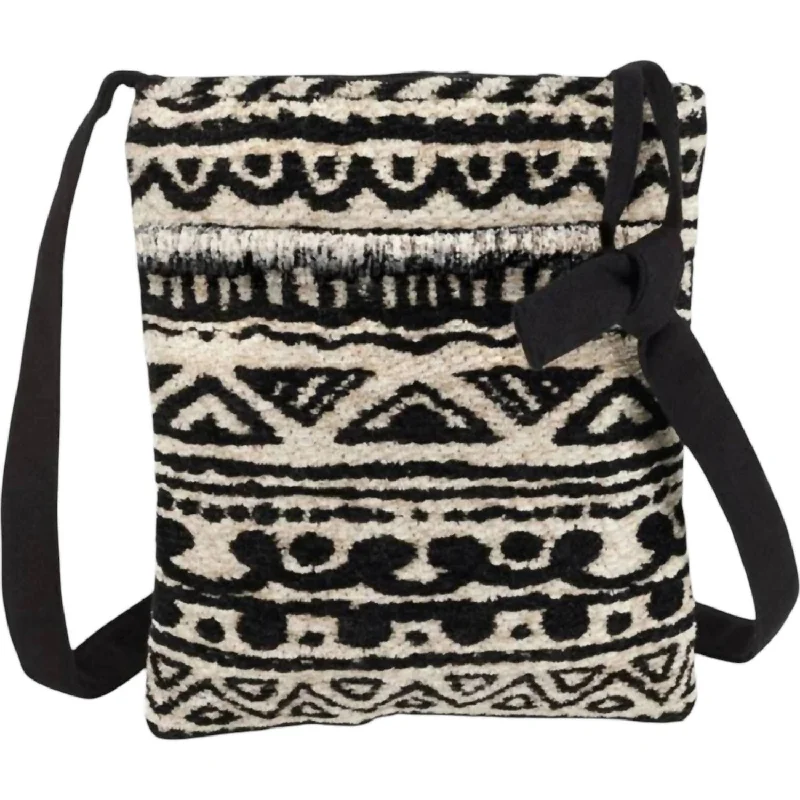 Black Friday Deals On Stylish Handbags Women's Aztec Crossbody Bag In Black & Cream Premium Bags, Special Prices Black Friday Deals On Stylish Handbags Women's Aztec Crossbody Bag In Black & Cream Premium Bags, Special Prices