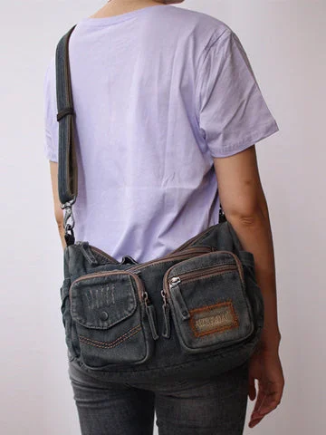 Athleisure Style Sale Blue Denim Side Bag Mens Denim Messenger Bag Vintage Denim Crossbody Bag For Women Unmissable Deals On High-Quality Designer Bags Athleisure Style Sale Blue Denim Side Bag Mens Denim Messenger Bag Vintage Denim Crossbody Bag For Women Unmissable Deals On High-Quality Designer Bags