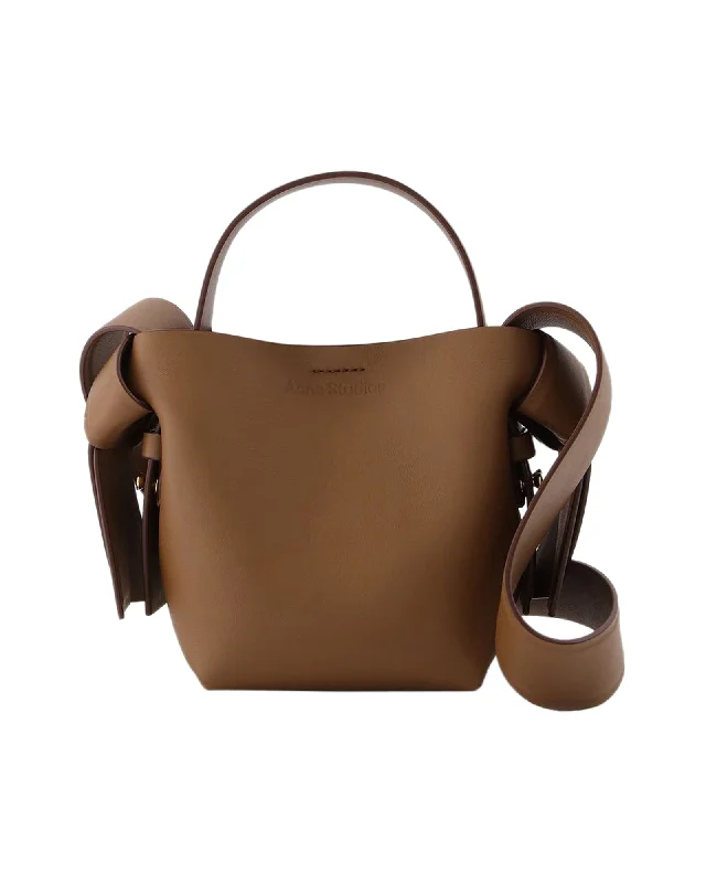 Urban Style Promotions Musebi Micro Tote Bag in Brown Leather Big Savings On Totes, Crossbody Bags, And More Urban Style Promotions Musebi Micro Tote Bag in Brown Leather Big Savings On Totes, Crossbody Bags, And More