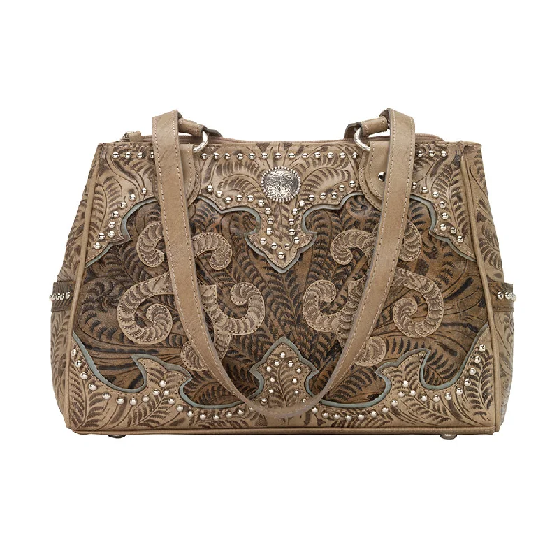 Annie's Secret Collection Multicompartment Tote with secret compartment Premium Handbags With A Touch Of Elegance