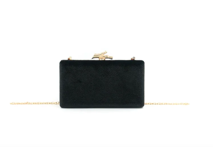 VELVET CLUTCH