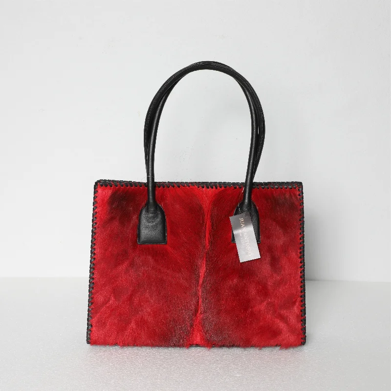 Juan Antonio Red Antelope Tote