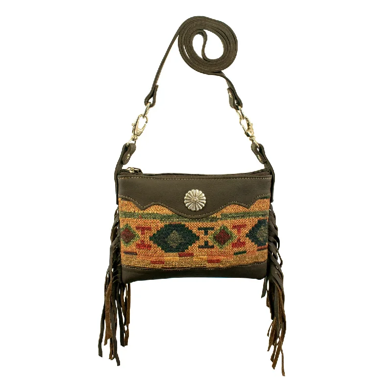 Woven Tapestry Trail Rider Crossbody/Hip Bag - Woven Tapestry