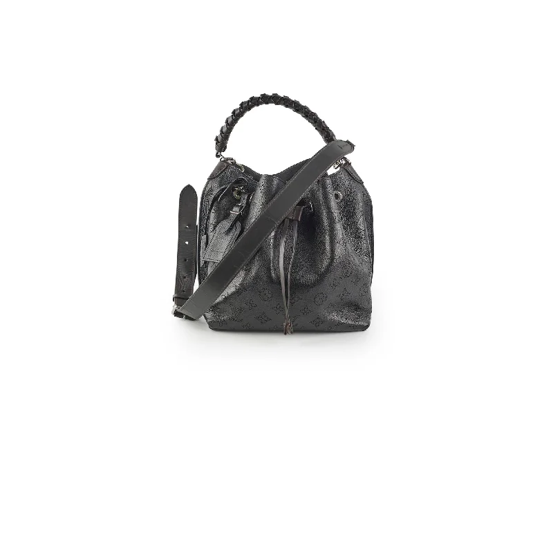 Spacious And Discounted Bags Louis Vuitton Mahina Muria Microchipped Black Elegant Bags, Limited Stock Available