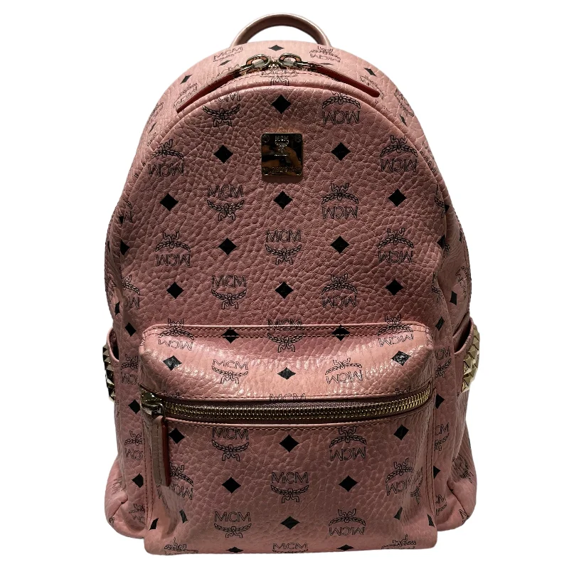 MCM/Backpack/Monogram/Leather/PNK/ Elegant Purses At Clearance Prices