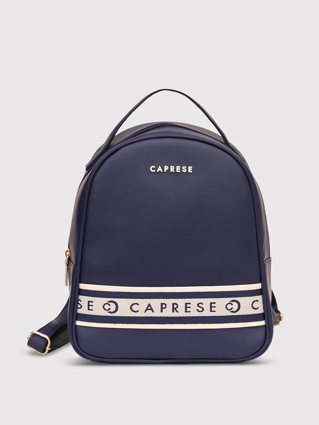 Caprese Trinity Fashion Backpack Medium Solid Women'S Bag Navy