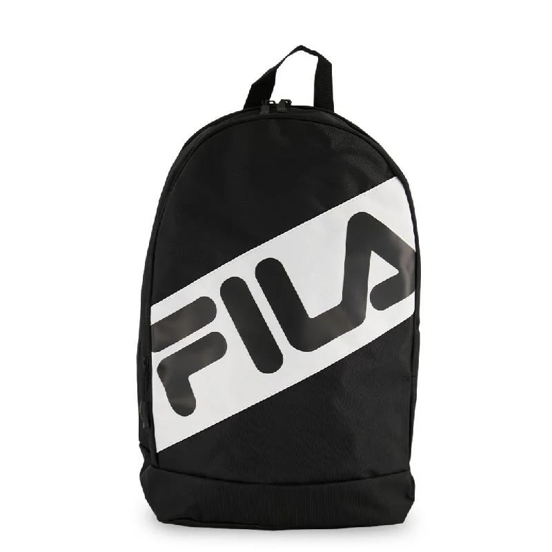 FILA - Full Zip Backpack (FL-BP-2335-BKWT) The Bag Sale You've Been Waiting For Is Here
