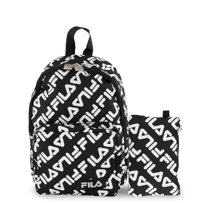 FILA - Hermosa 2 Piece Backpack With Pouch Set (FL-BP-2456-BK) The Ultimate Sale On Must-Have Handbags