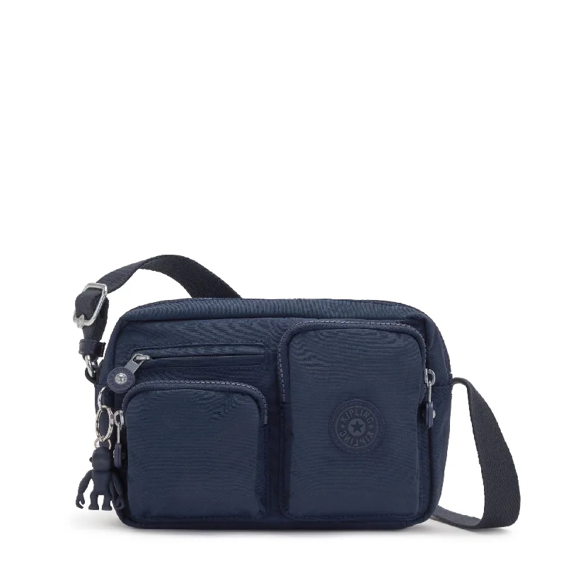 Flash Sale, Don't Miss Kipling Albena Crossbody Bag in Blue Bleu Stylish Totes, Special Discounts