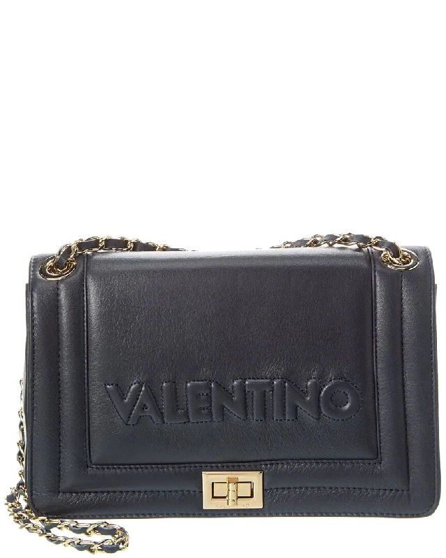 Trendy Bags Valentino by Mario Valentino Alice Embossed Leather Shoulder Bag Your Perfect Bag At The Perfect Price