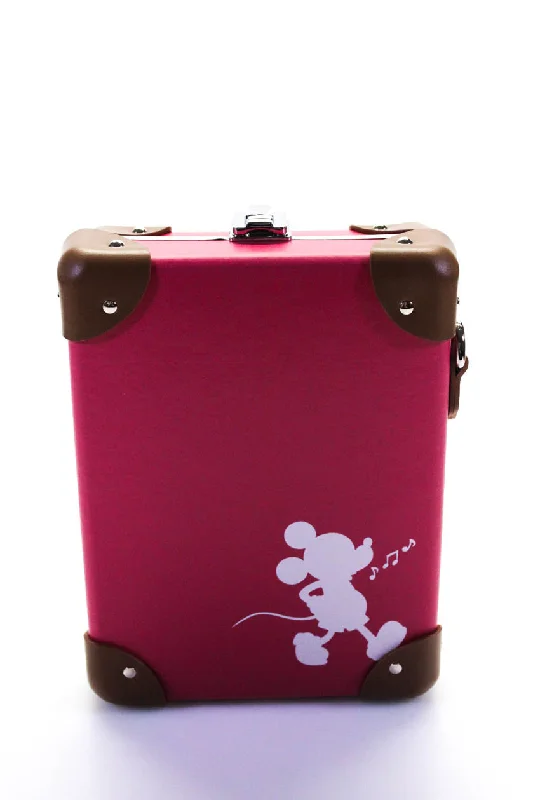 Globe Trotter Womens "This Bag Contains Magic" Collection Messenger Case Magenta