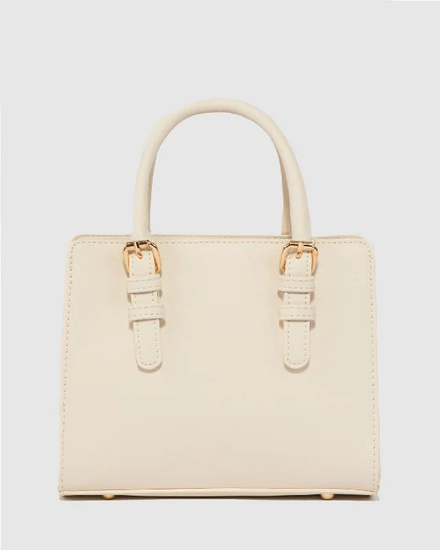 Ivory Zoe Small Tote Bag