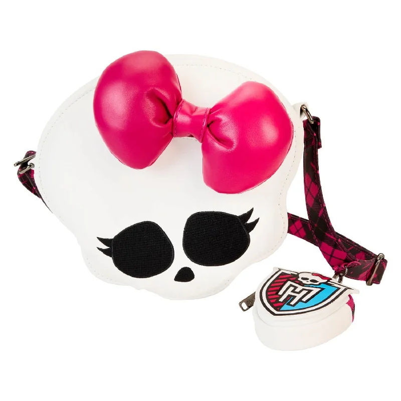 Loungefly Mattel Monster High Skullette Figural Crossbody with Coin Bag