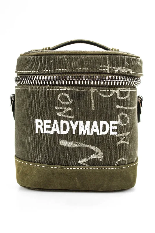 Readymade Vanity Handbag Silver Green