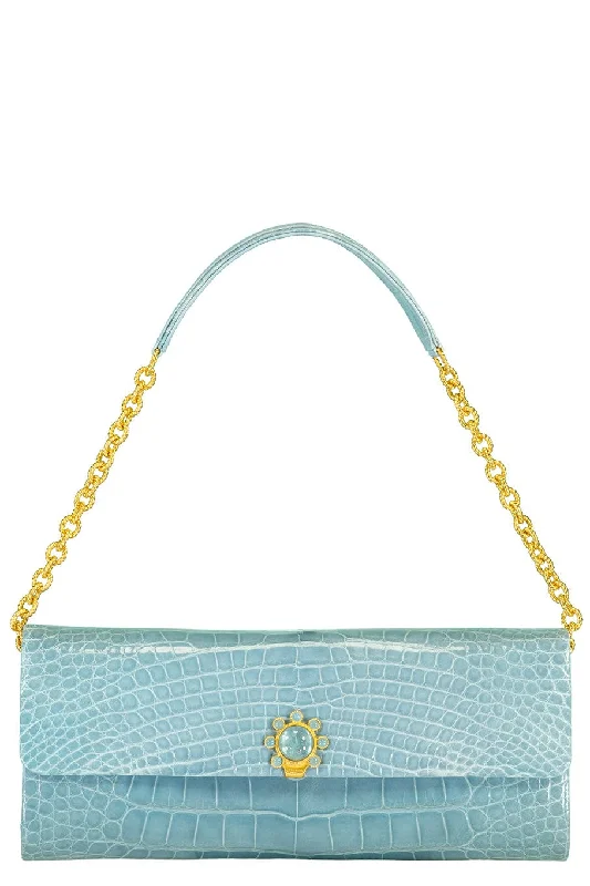 East West Clutch - Seaglass