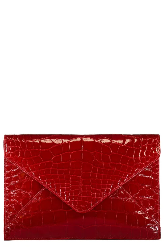 Envelope Clutch - Red