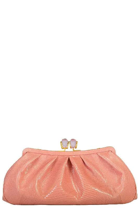 Kisslock Clutch - Pink