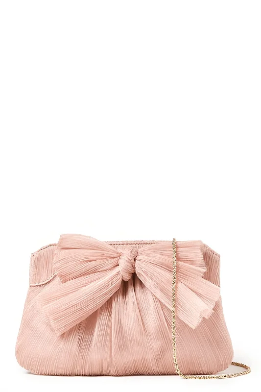 Rayne Pleated Frame Clutch - Beauty