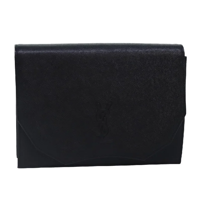 Yves Saint Laurent  Leather Clutch Bag (Pre-Owned)