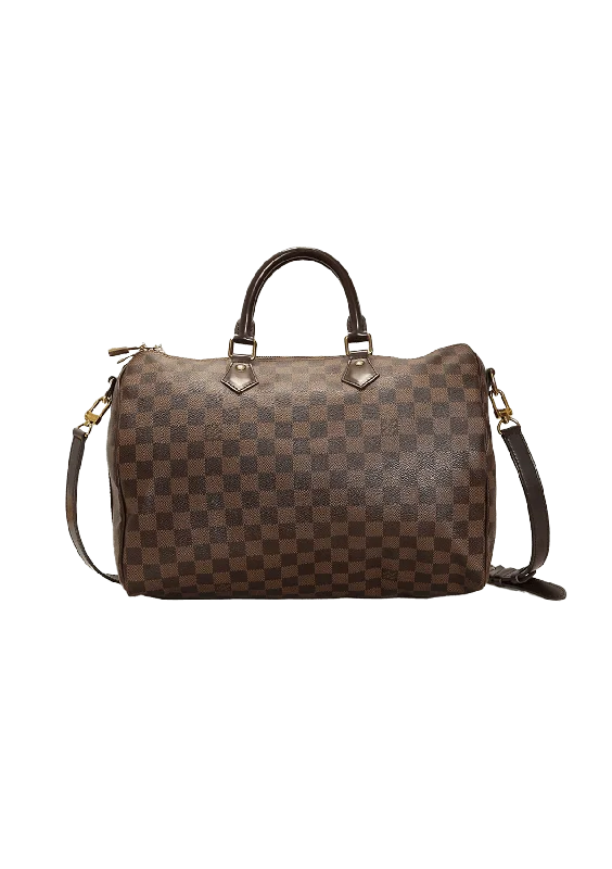 DAMIER ÉBÈNE SPEEDY 35 BANDOULIÈRE