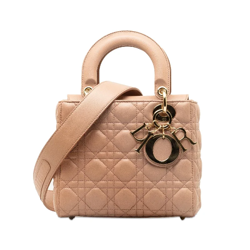 Dior Small Lambskin Cannage My ABCDior Lady Dior (SHG-UYe5NE)