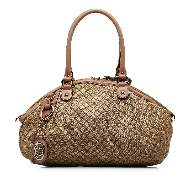 Gucci Diamante Sukey Satchel (SHG-wozlhP)