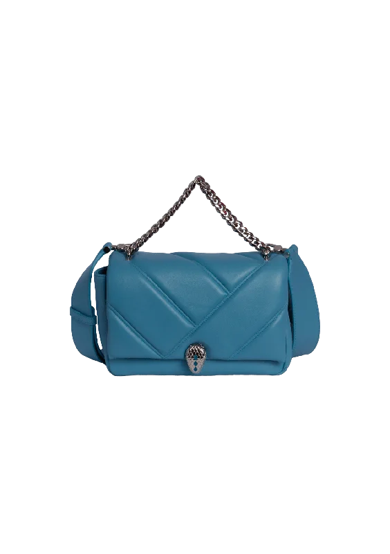 BOLSA BVLGARI SERPENTI CABOCHON AZUL ORIGINAL