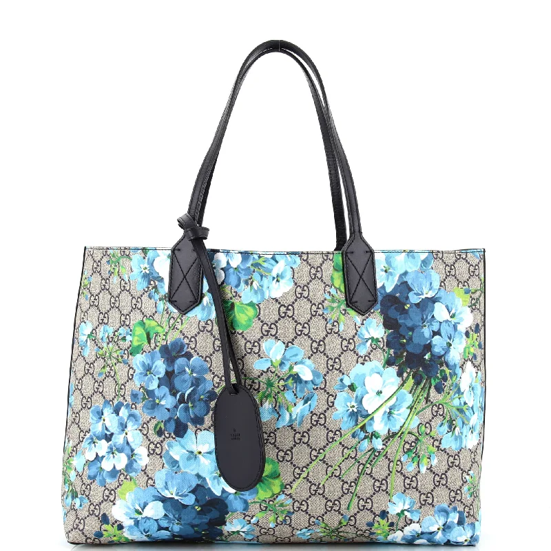 Retro Style Promotions Reversible Tote Blooms GG Print Leather Medium Everyday Handbags At Wallet-Friendly Rates Retro Style Promotions Reversible Tote Blooms GG Print Leather Medium Everyday Handbags At Wallet-Friendly Rates